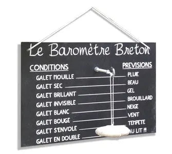 Placard à galets - Le Baromètre Breton LE PLACARD A GALETS