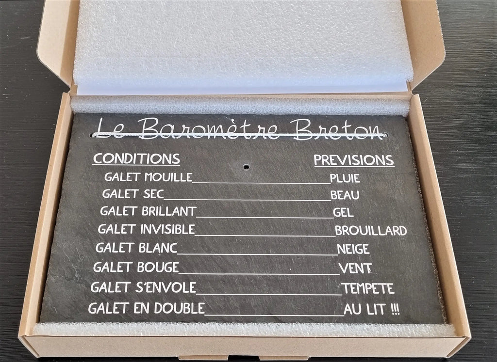 Placard à galets - Le Baromètre Breton LE PLACARD A GALETS